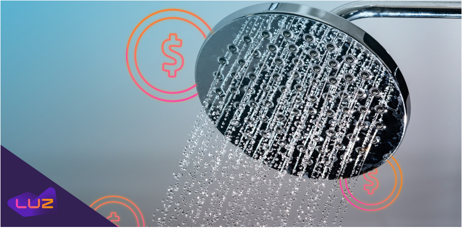 quanto gasta um chuveiro