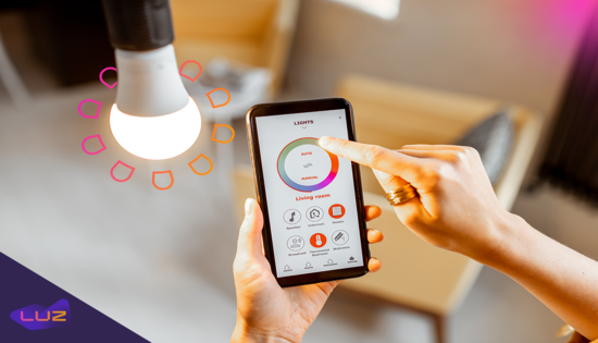 como instalar luz inteligente