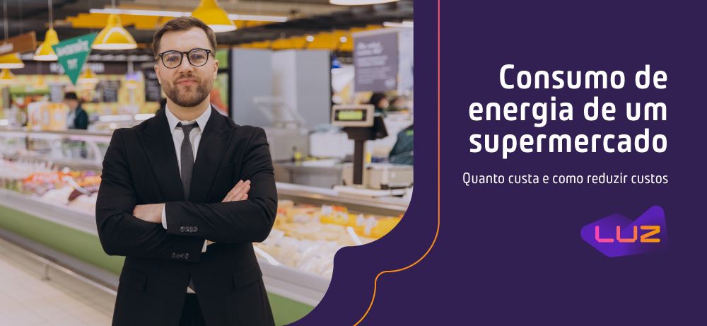 Consumo de energia em supermercado